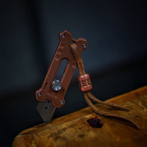 EK16 EDC Utility Knife (Titanium Or Copper) | Alchemy EDC