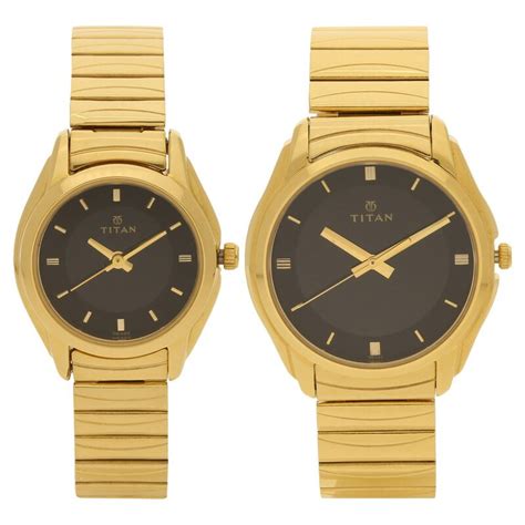 Buy Online Titan Bandhan Black Dial Analog Stainless Steel Strap Watch ...