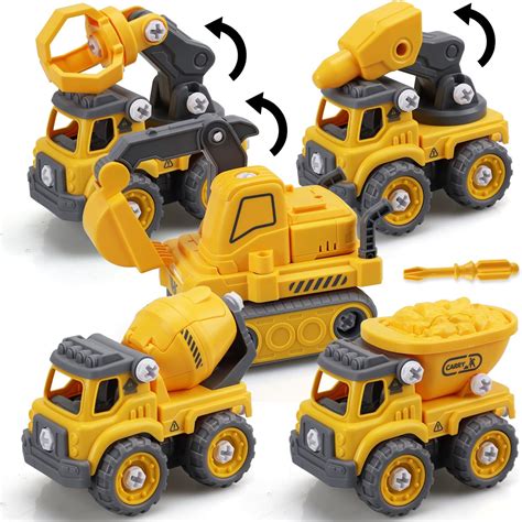 TOY Life 5-in-1 Transform Robot Construction India | Ubuy