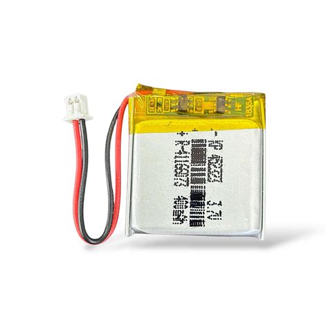 400mAh 3.7V Lithium Polymer Battery 25x25x5 mm 7g Rechargeable – Harish ...