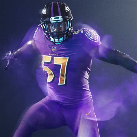 OFFICIAL: Ravens Color Rush jerseys announced, All AFC North jerseys ...