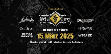 10. Metal Diver Festival, Am Schützenberg, 34431 Marsberg, Deutschland ...