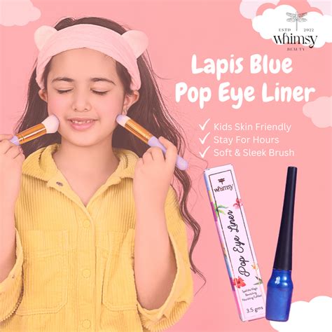 Lapis Blue Pop Eye Liner For Preteen and Teens Girls