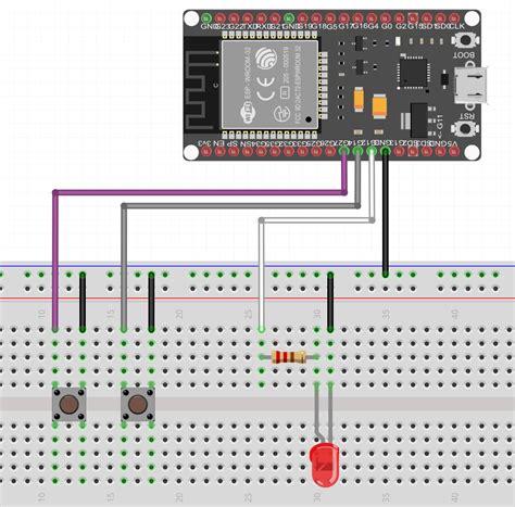 Push Button Esp32 Wi-Fi 的图像结果