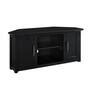 Buy Camden 48 in. Black Wood Corner TV Stand Fits 50 in. TV with Cable ...