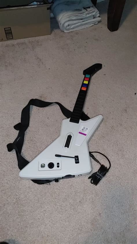 I hope it works, it was $5 CDN, about $3.70 USD : r/GuitarHero