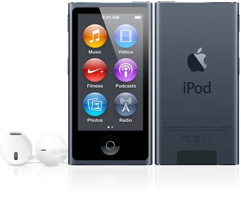 Apple iPod Nano 7th Generation 16GB Slate , Like New in Apple Retail ...