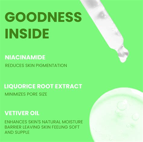 Jaquline USA Face Serum 10% Niacinamide Acid For Clear and Bright Skin ...