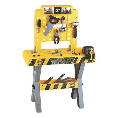 Theo Klein Portable Caterpillar Toy Workbench Table, India | Ubuy