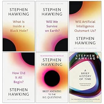 Stephen Hawking Collection 6 Books Set (Will Artificial Intelligence ...