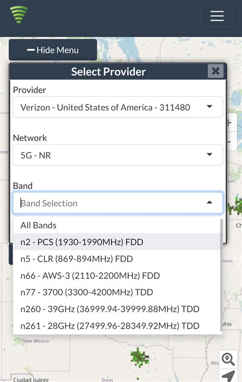 VZW 5G Map 的图像结果
