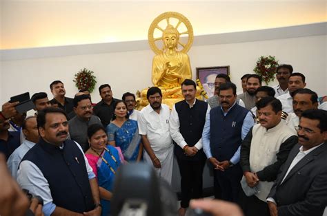 Mumbai: Devendra Fadnavis inaugurates MBMC-constructed Buddha Vihar in ...