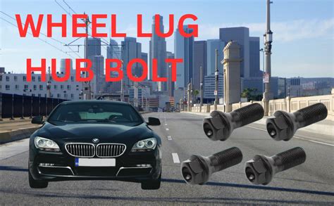 BMW Wheel Nut Bolt Set M14x1.25 OEM Black Wheel Locking Lug Bolt ...