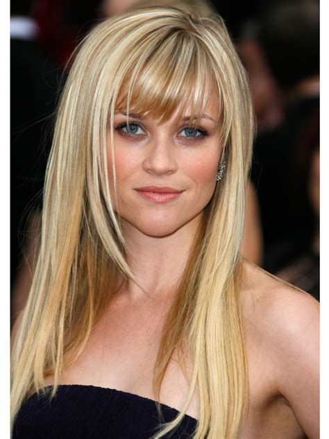 The Best Celebrity Bangs of All Time! | Reese witherspoon hair ...