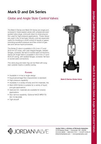 Jordan Valve Condensed Catalog - JORDAN VALVE - PDF Catalogs ...