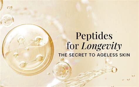 Peptides for Longevity: The Secret to Ageless Skin – RAS Luxury Skincare