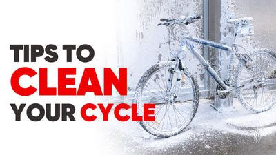 How to Clean Your Cycle – Explained (with Pictures)