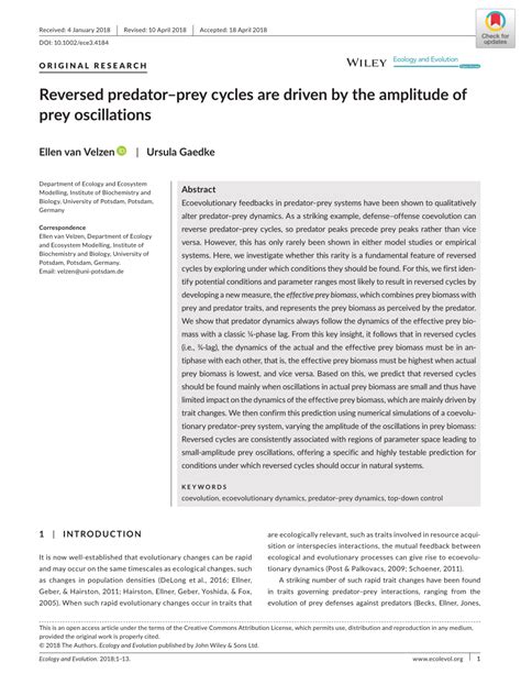 Image result for Predator-Prey Cycles