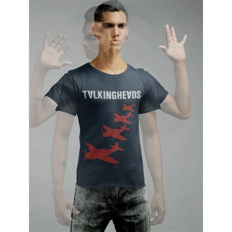 Talking Heads T-Shirt | Remain In Light Planes Art Talking Heads Shirt