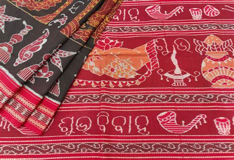 Maniabandha Saree | Buy Cotton Ikat Maniabandha Pata Saree Online ...