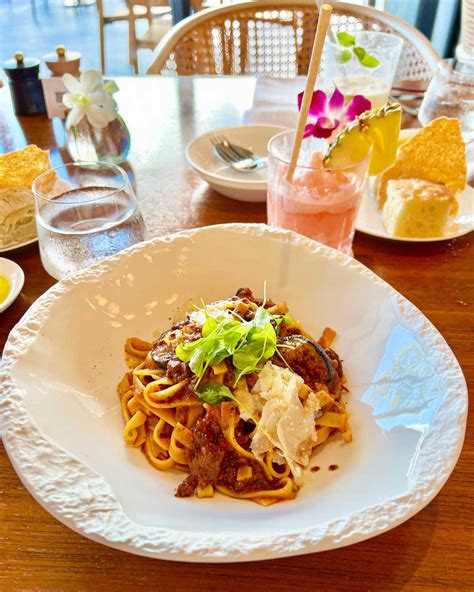 ハレクラニ沖縄 House Without A Key:ハレクラニ沖縄絶品濃厚パスタ - TRIPROUD