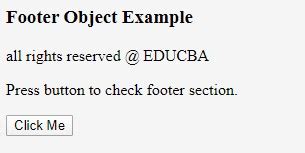 HTML Footer Tag 的图像结果
