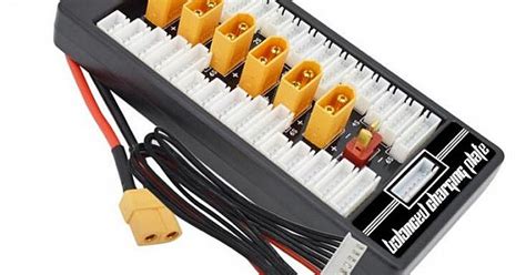 XT60 Female - XT60 Plug 2-6S Lipo Battery Parallel Charging Board