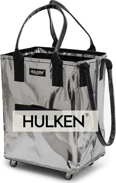 (Medium, Silver) Reusable Grocery Bag On Wheels, Shopping Trolley ...
