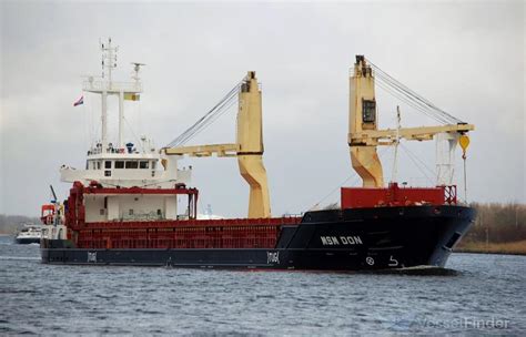 MSM DON, General Cargo Ship - Details and current position - IMO ...