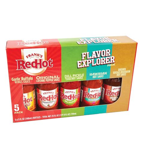 Amazon.com : Frank's RedHot Hot Sauce, Flavor Explorer Variety Pack ...