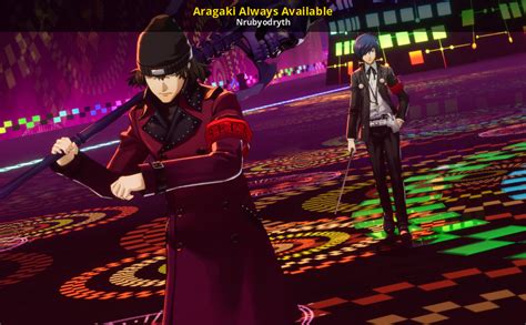 Aragaki Always Available Mod for Persona 3 Reload | P3R Mods