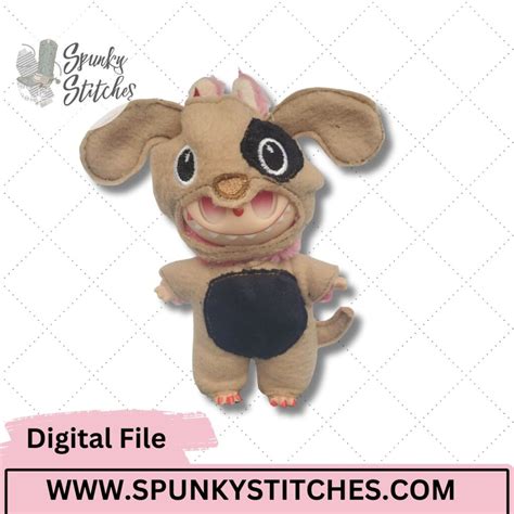 labubu puppy dog costume
