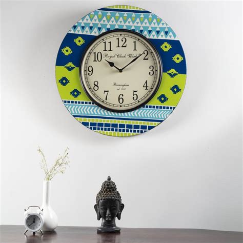 Buy VEDAS Zubin Wooden Wall Clock - 36 cm from Vedas at just INR 5399.0
