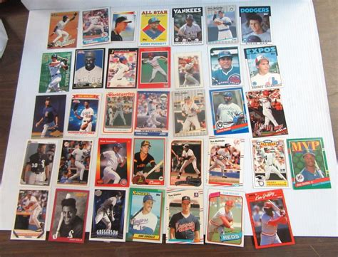 Lot - Collectible Baseball All Stars Cards