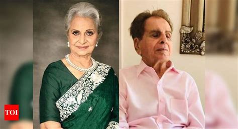 Waheeda Rehman: Dilip Kumar used to be good in tragic scenes without ...