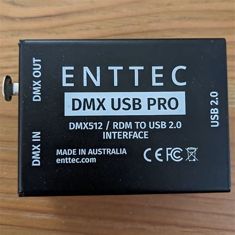 Image result for Enttec USB DMX Pro