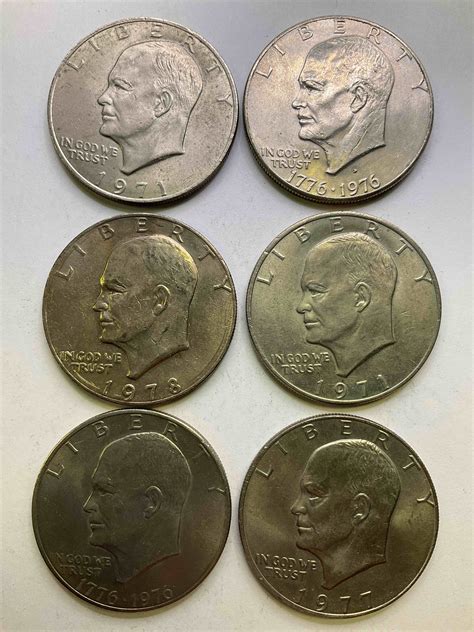 Eisenhower Dollar Coins! These Striking, Large U.S. Coins Were Minted ...