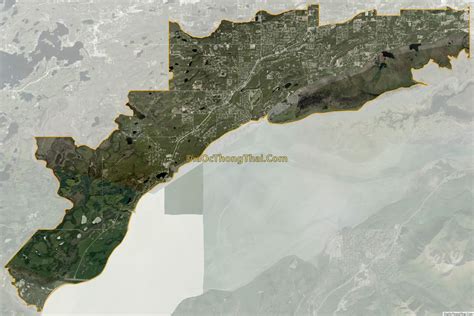 Map of Knik-Fairview CDP - Thong Thai Real
