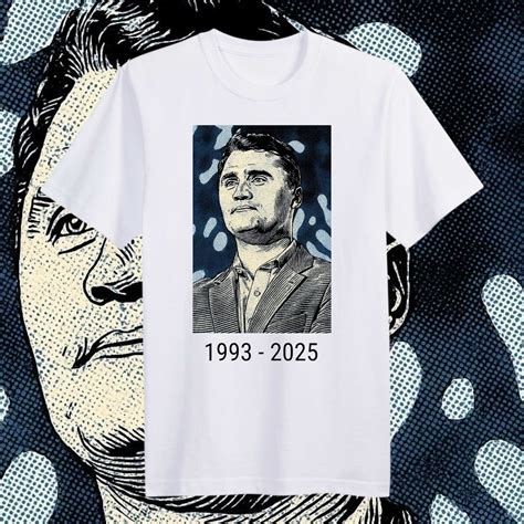 Charlie Kirk Memorial T Shirt Rest In Peace RIP Conservative Tee ...