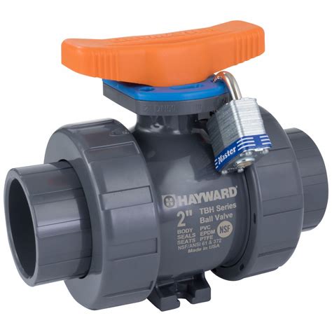 HAYWARD FLOW CONTROL, 1/2 in, CPVC, Manual Two-Way Ball Valve - 466H84 ...