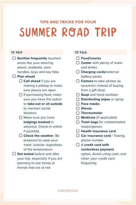 The Ultimate Road Trip Checklist