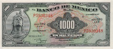 墨西哥 1000比索 2006.5.8（A）.-世界钱币收藏网|外国纸币收藏网|文交所免费开户（目前国内专业、全面的钱币收藏网站）
