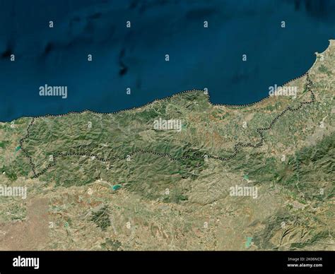 Tipaza, province of Algeria. High resolution satellite map Stock Photo - Alamy