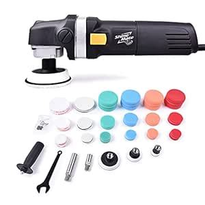 ShineMate Mini Rotary Polisher Kit 600W with 36 Pcs Buffing Pads for ...