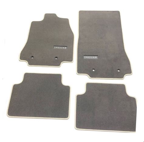Jaguar Carpet Mat Set Oyster, RHD | Jaguar Floor Mats | Park's Store