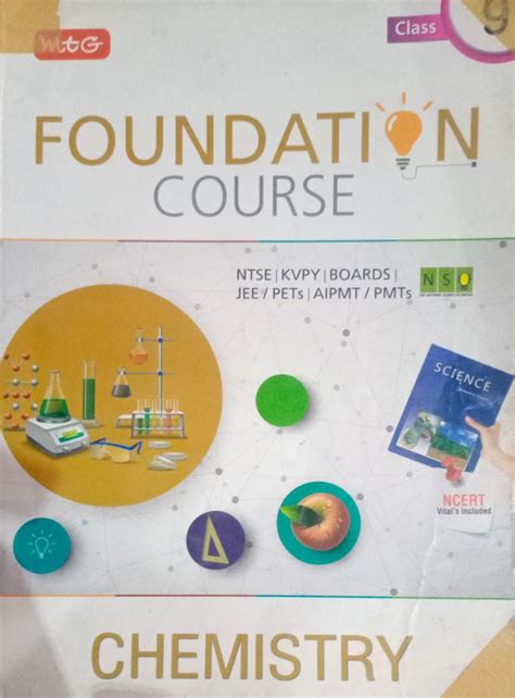 MTG Foundation Course Chemistry Class 9 (Second Hand & Used Book) (S ...