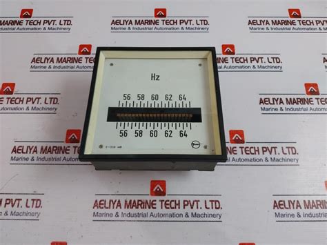 Janssen Frequency Meter 56-64 Hz 440V – Aeliya Marine Tech