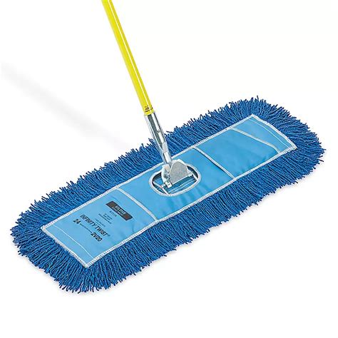 Deluxe Dust Mop Kit - 24", Blue H-866BLU - ULINE