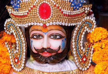 Poster Khatu Baba Shyam Ji (Wall Poster, 300GSM Matt, 13x19 Inches ...