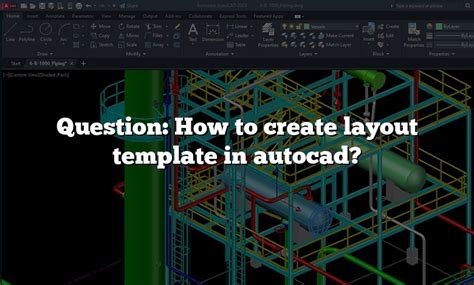 Creating a Layout in AutoCAD 的图像结果